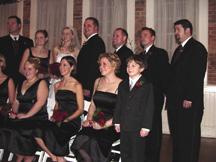 Stephanie, Devin and the wedding party